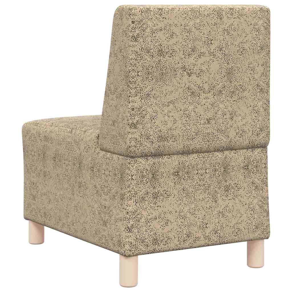 | Sofa Chair | Light grey 55 x 74 x 82 cm Faux suede leather